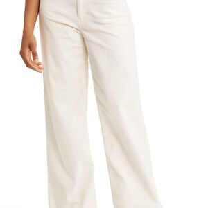 NWT BP Cream corduroy wide leg pants